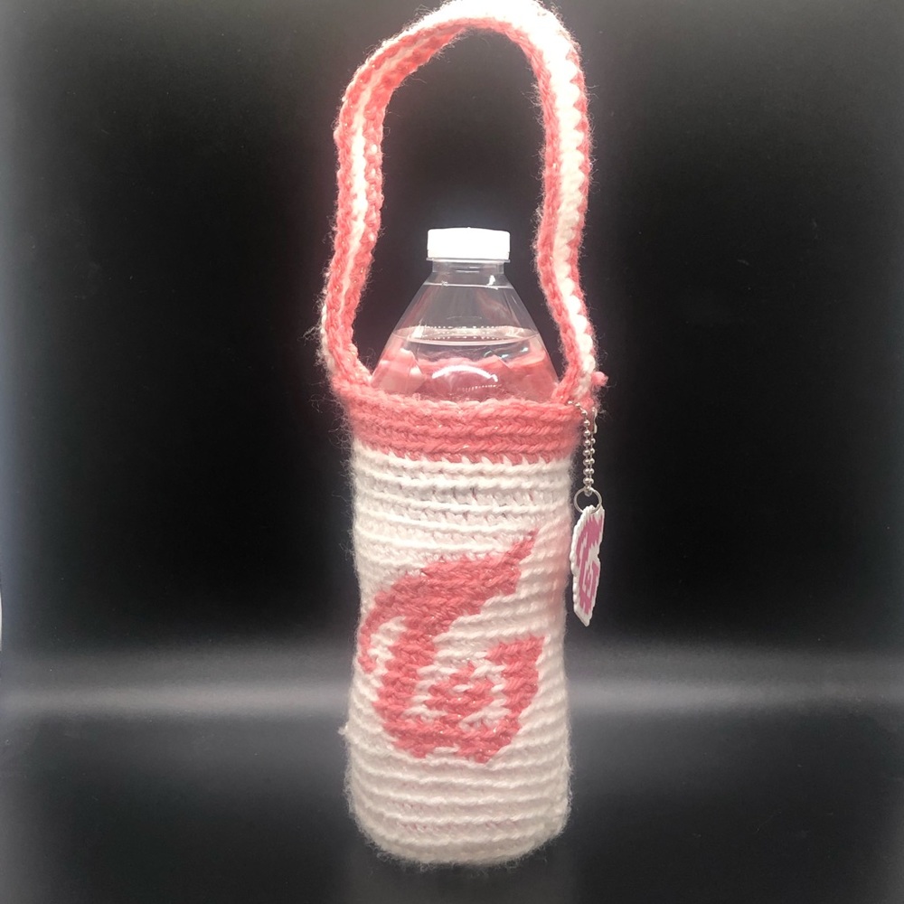 TWICE Water Bottle Holder with Strap and Keychain